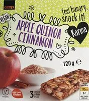 Quantité de sucre dans Apple quinoa cinnamon