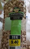 Quantité de sucre dans Pistaches salées
