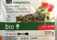 Sucre et nutriments contenus dans Naturaplan bio