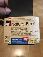 Сахар и питательные вещества в Natura beef