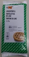Jumlah gula yang masuk Tartelettes de Linz