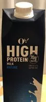 Количество сахара в High protein Milk Nature