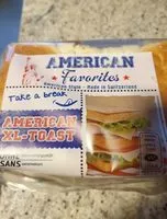 Сахар и питательные вещества в American favorites