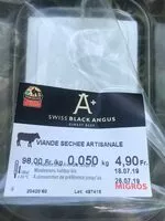चीनी की मात्रा Viande sechée artisanale
