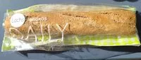 Sokerin määrä sisällä Baguette mit Lachs
