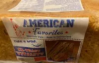 Zucker und Nährstoffe drin American favorites