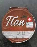 İçindeki şeker miktarı Flan chocolat