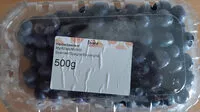 चीनी की मात्रा Heidelbeeren