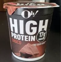 Количество сахара в High protein choco