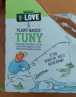 Suhkru kogus sees Plant-based Tuny