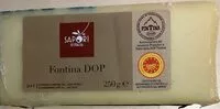 Amount of sugar in Fontina DOP