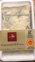 चीनी की मात्रा Gorgonzola DOP dolce