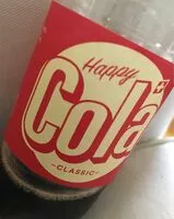 Sucre et nutriments contenus dans Happy cola