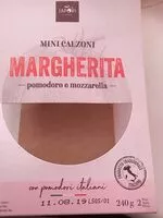 含糖量 Mini calzoni Margherita