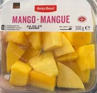 Quantité de sucre dans Mangue