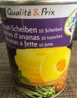 Sokerin määrä sisällä Ananas