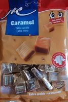 Sokerin määrä sisällä Caramel-Rahmbonbon