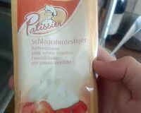 Sokerin määrä sisällä Schlagrahmfestiger