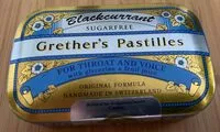 入っている砂糖の量 Grether's Pastilles Blackcurrant Zuckerfrei