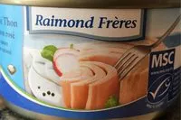 Sucre et nutriments contenus dans Raimond freres