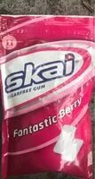 Zuckermenge drin skai chewing gum fantastic berry