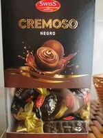 Cantidad de azúcar en Bombón negro cremoso