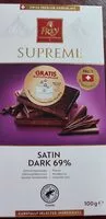 Amount of sugar in Satin dark 69%
