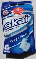 Zuckermenge drin sugarfree gum - peppermint