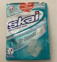 Zuckermenge drin Air Boost Sugarfree Gum