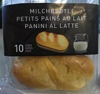 入っている砂糖の量 Pains au lait