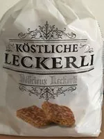 Sucre et nutriments contenus dans Kostliche leckerli