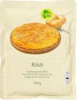 Cantidad de azúcar en Rösti