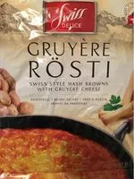 入っている砂糖の量 Rosti Gruyère