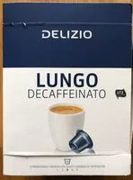 Zuckermenge drin DELIZIO Lungo Decaffeinato