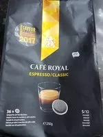 Suhkru kogus sees CAFE ROYAL Compatible Senseo Espresso x36