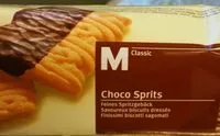 Количество сахара в Chocolat sprits