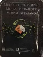 Zuckermenge drin Meerrettich-Mousse