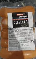 Количество сахара в Cervelas