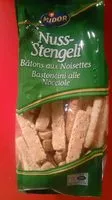 Sokerin määrä sisällä Bâtons aux noisettes