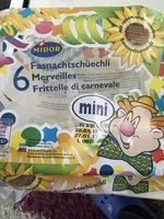 Sokerin määrä sisällä 6 Mini Merveilles