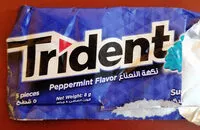 Suhkru kogus sees trident