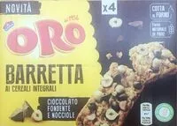 含糖量 Barretta ai cereali integrali - cioccolato fondente e nocciole