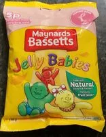 चीनी की मात्रा Jelly Babies