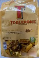 入っている砂糖の量 Toblerone of Switzerland Milk chocolate