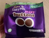 入っている砂糖の量 Giant buttons
