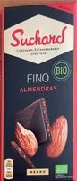 चीनी की मात्रा Tablette chocolat noir aux amandes bio