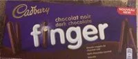 入っている砂糖の量 Finger chocolat noir