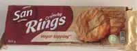 Jumlah gula yang masuk Crunchy rings