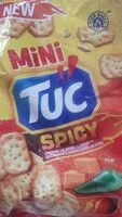 Sokerin määrä sisällä Tuc SPICY