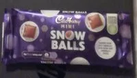 Quantité de sucre dans Mini snow balls chocolate